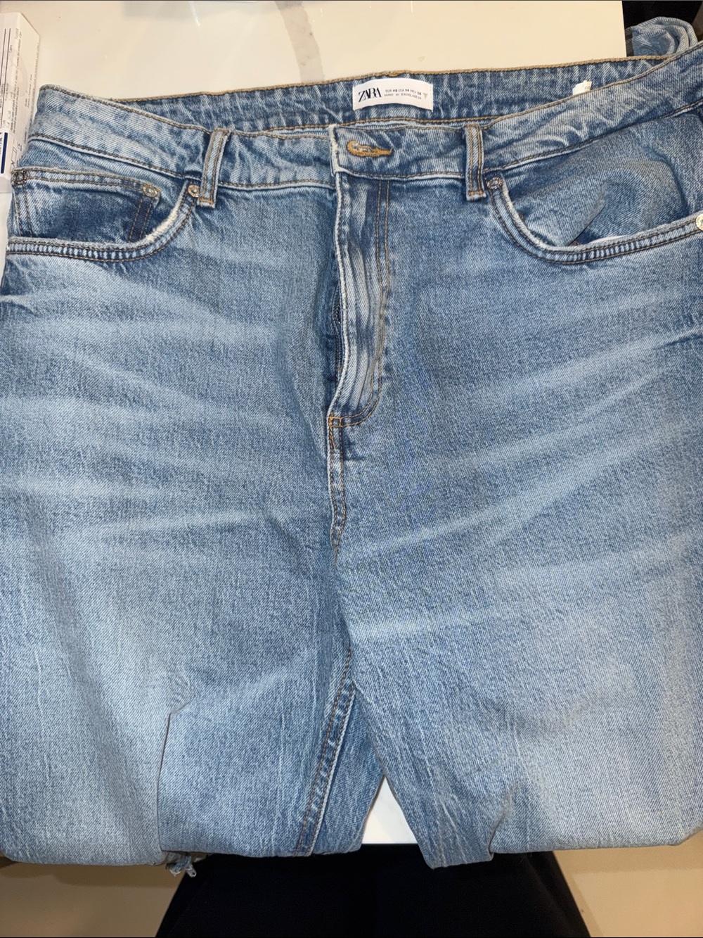 Zara Light Blue Women’s Jeans - Classic Fit